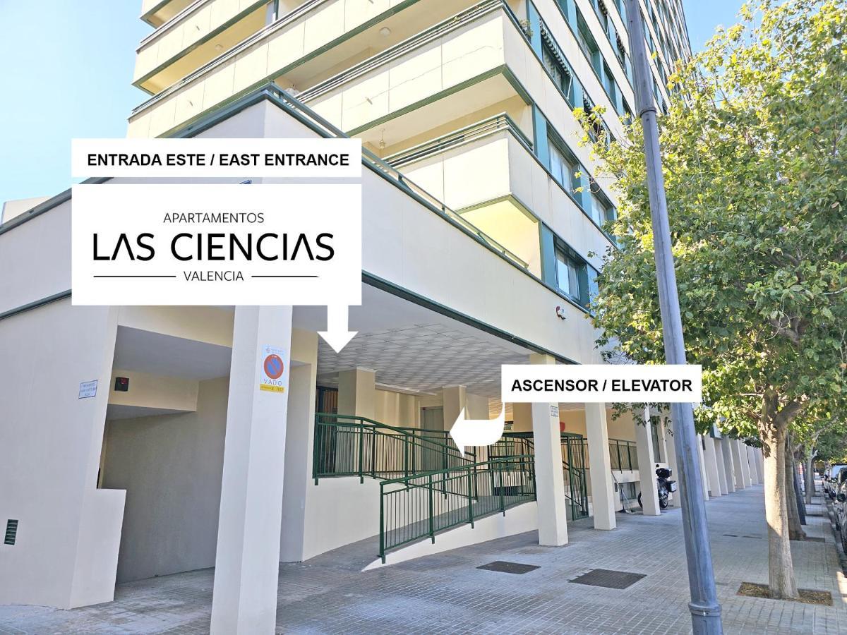 Apartamentos Las Ciencias F Valencia Eksteriør billede