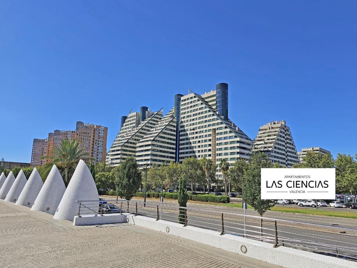 Apartamentos Las Ciencias F Valencia Eksteriør billede